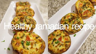 Mini Quiches aux Saumon Fumé Asperges et Tomates كيش صحي بالخضر سمك السلمون المدخن [upl. by Riggs]