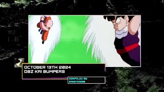 Toonami  October 13 2024 DBZ Kai Bumpers [upl. by Esirec707]