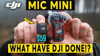 DJI MIC MINI  THE BEST NEW WIRELESS MICROPHONE For Creators [upl. by Loring]