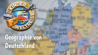 Geographie von Deutschland  einfach erklärt Landschaften Gebirge Flüsse Seen Inseln [upl. by Ralyat53]