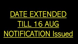 DATE EXTENDED ITR DUE DATE EXTENSION UPDATE [upl. by Sidney]