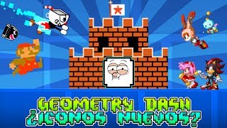 JUGANDO CON OTROS NUEVOS PERSONAJES EN GEOMETRY DASH  VRO [upl. by Inad]