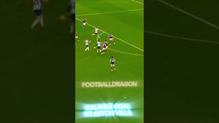 SOLANKE GOAL VS ASTON VILLAtottenhampremierleague [upl. by Georgeanna836]