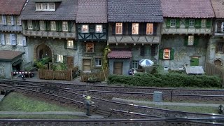 Model Trains Layout with Thousands of Funny Details in HO Scale [upl. by Jenness]