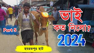 Bhai Koto Nilo 2024  Hozrotpur Cattle Market  Qurbani Cow Price In Paragram Haat 2024  Part 05 [upl. by Jarv]