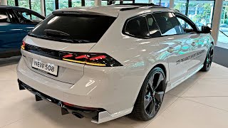 New Peugeot 508 PSE SW FACELIFT 2024 360 HP  Visual Review Exterior amp Interior [upl. by Ianaj]