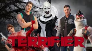 A Fortnite RolePlay I Survived The Terrifier In Fortnite PS4 [upl. by Engud]