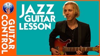 Jazz Guitar Lesson  Jazz Chord Melody in the Style of Barney Kessel [upl. by Leicam233]