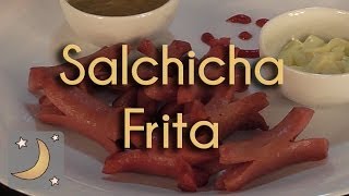 Como Hacer Salchicha Frita para los Niños  Receta de Salchichas Divertidas tipo Pulpitos [upl. by Esoj]