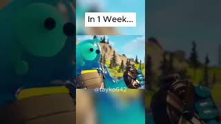 In one Week ✨ fortnite gaming chapter2 fortnitelive Tayko642 [upl. by Llehsem]