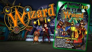 WHEELOFHORROR  Wizard101  Creepier Carnival Bundle [upl. by Glass]