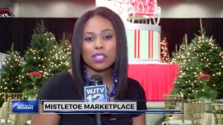 Mistletoe Marketplace 2016 WJTV Interview  2 with Kara Davis of the Junior League of Jackson [upl. by Calen]