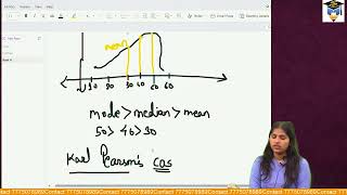 11th maths Commerceskewness lec 2 [upl. by Goodrich]