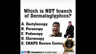 The 4 Branches of Dermatoglyphics by CHAPS [upl. by Barolet471]