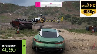 Helicopter amp Aston Martin  Forza horizon 5  ULTRA GRAPHIC  DLSS OFF  RTX ON [upl. by Oine752]