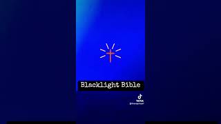 ⚫️💡📖 BLACKLIGHT BIBLE VERSE ✝️ Micah jesus hope bible [upl. by Sobmalarah]