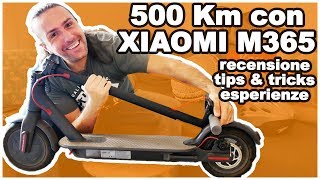 Xiaomi M365 500Km damore Recensione e esperienze dopo 3 mesi duso giornaliero [upl. by Rozamond]