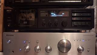 Akai GX32 Cassette Deck Demo [upl. by Wyndham443]