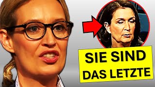 2 MODERATOREN GLEICHZEITIG ENTLARVT  WEIDEL DOMINIERT LIVEDEBATTE IM ÖRR [upl. by Yellas]