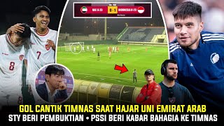 quotINI YANG KALIAN MAUquot Timnas U23 Acakacak UEA Di Laga Ujicoba • STY Desak Osaka Lepas Hubner [upl. by Oirromed]