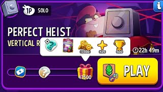 Vertical Rush Square Match Rainbow Solo Challenge Perfect Heist  Match Masters Solo Challenge [upl. by Notniuq]