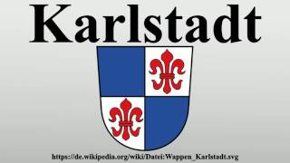 Karlstadt [upl. by Estell251]