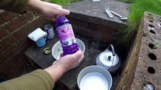 Methylated spirit camping stove real time test [upl. by Rossner]