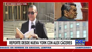 AlexCáceres desde las afueras de la corte nos brinda los detalles de las declaraciones de testigos [upl. by Assiralc]