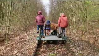 Impressionen von einer Fahrt mit einer Draisine von Dargun nach Neukalen [upl. by Keyes]