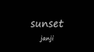 SUNSET  JANJI  LIRIK [upl. by Oinotna]