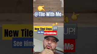 tilewithme New Tiled Steps amp Grout [upl. by Laurel]