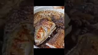 MILKFISH with Black Beans Recipe  ytshorts [upl. by Iadam]