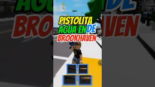 P1ST0L1T4 DE AGUA RN BROOKHAVEN🤯💦 angelblox roblox robloxcomedia tutorial viralvideo [upl. by Gney]