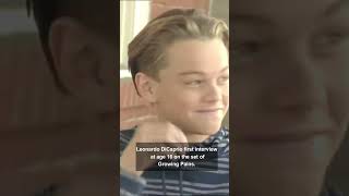 Leonardo DiCaprio first interview at age 16 [upl. by Nelav]