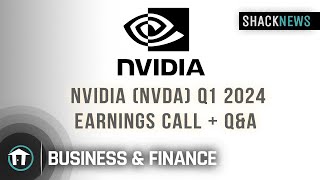 NVIDIA NVDA Q1 2024 Earnings Call  QampA [upl. by Aiyekal]