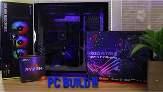 I Installed The Ryzen 7 5800x And The Corsair H150i Elite Capelix CPU Cooler Into My PC [upl. by Oicinoid]