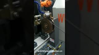 2 groups wire flattening machine Automatic Equipment [upl. by Rondon]