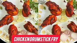 Chicken Drumsticks Fry  Using Chatpata Masala drumstick banane ka tarika🍗 [upl. by Shelburne]