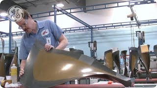 Amazing composite fan blade production… in high speed [upl. by Analrahc544]