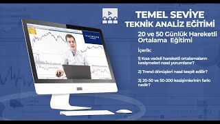 Teknik Analiz Eğitim Videoları  8 20 ve 50 Günlük Hareketli Ortalama Başlangıç Seviyesi Eğitim [upl. by Onilegna636]