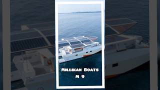 Millikan M9 Electric Boat  Seatrial Teaser  Multihulls World [upl. by Femi]