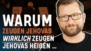 Die Wahrheit hinter dem Namen der Zeugen Jehovas [upl. by Silas]