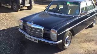 1975 Mercedes 280E W114 Showcase [upl. by Waynant]