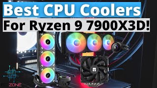 TOP 3 Best CPU Coolers For the Ryzen 9 7900X3D In November 2024 [upl. by Nylsej415]