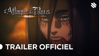 L’Attaque des Titans Saison 4  Partie Finale  TRAILER 3 VOSTFR [upl. by Euqinad167]