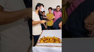 Steal the samosa if u can 🤪😳🥷😨😂🤣😹😹youtubeshorts funny comedy fun [upl. by Gnak281]