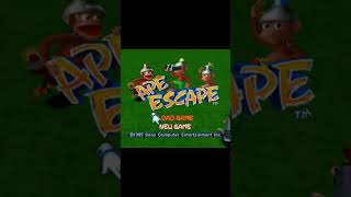 APE ESCAPE Title Screen [upl. by Nisior]