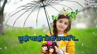 पावसाळा ऋतु स्पेशल स्टेटस 💏  Lovely Status  पावसाची रिमझिम थांबली रे  Nach Re Mora Dj Mix [upl. by Domonic629]