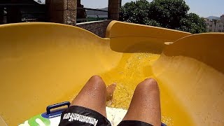 Splash Boat Water Slide at Marmaris Atlantis Waterpark [upl. by Uile]