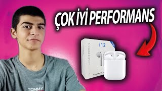 DÜŞÜK BÜTÇELİ  İ12 TWS 50 BLUETOOTHLU KULAKLIK İNCELEME [upl. by Jamesy]